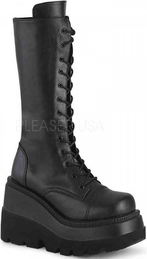 Demonia Plateau Laarzen 39 Shoes SHAKER 72 Zwart