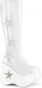 Demonia Plateau Laarzen 40 Shoes DYNAMITE 218 Wit