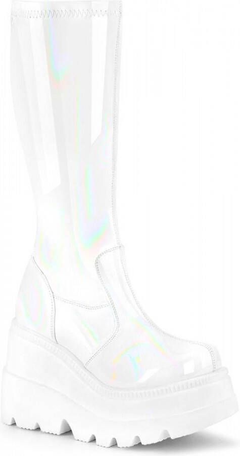 DemoniaCult SHAKER-65 Plateau Laarzen 40 Shoes Wit