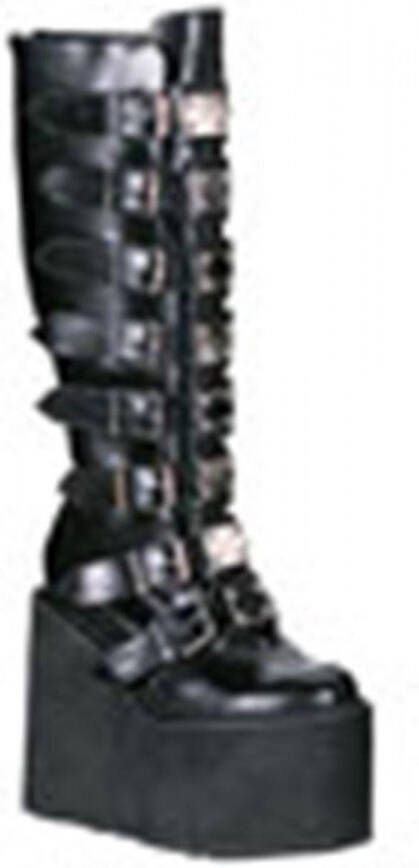 Demonia Cult SWING-815 Plateau Laarzen 40 Shoes Zwart