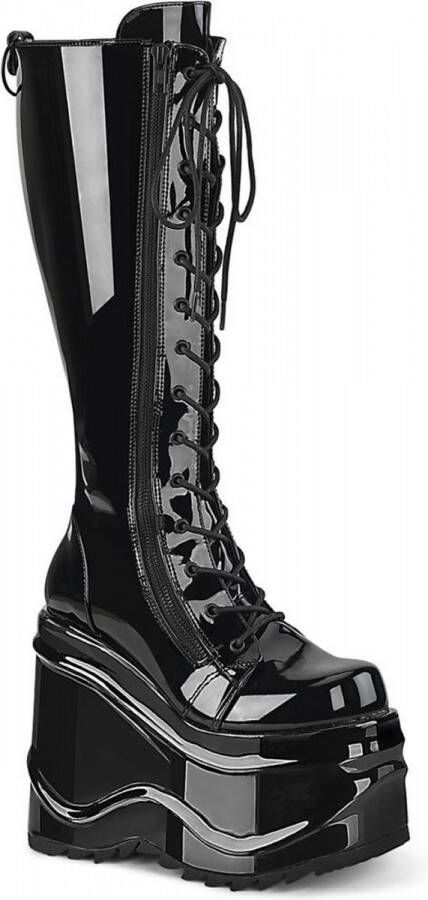 Demonia Plateau Laarzen 39 Shoes WAVE 200 Zwart