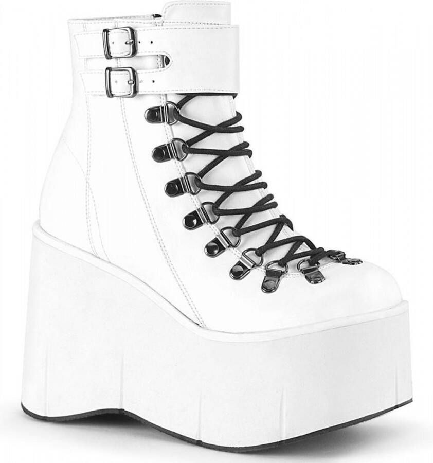 Demonia Plateau Laarzen 42 Shoes KERA 21 Wit