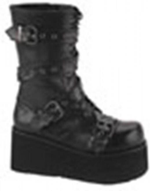 Demonia Plateau Laarzen 42 Shoes TRASHVILLE 205 Zwart