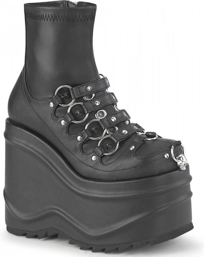 Demonia Plateau Laarzen 42 Shoes WAVE 110 Zwart