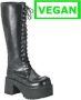 DemoniaCult RANGER-302 Plateau Laarzen 40 Shoes Zwart - Thumbnail 1