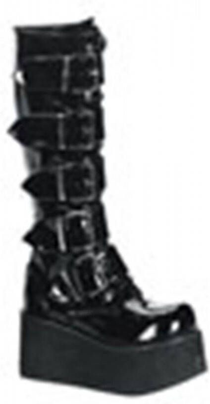 DemoniaCult TRASHVILLE-518 Plateau Laarzen 46 Shoes Zwart