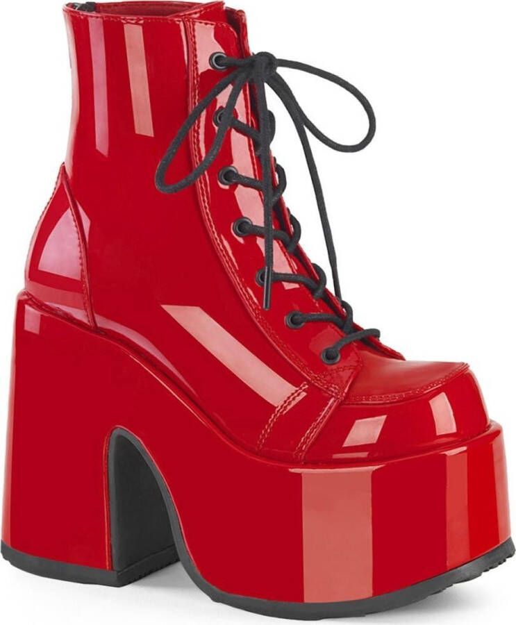 DemoniaCult CAMEL-203 Plateau Laarzen 41 shoes Rood - Foto 2