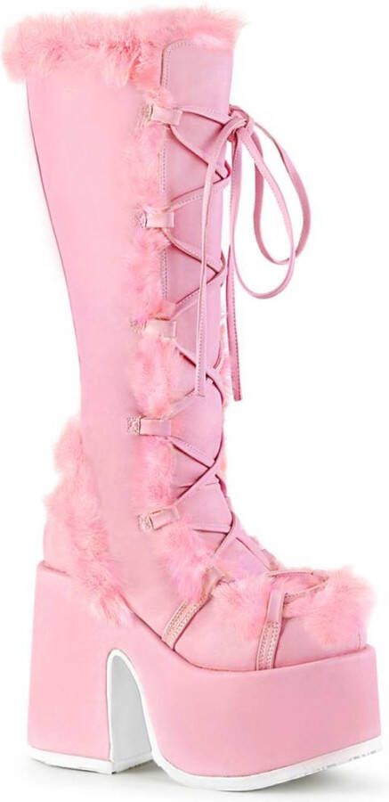 DemoniaCult CAMEL-311 Plateau Laarzen 40 Shoes Roze - Foto 1