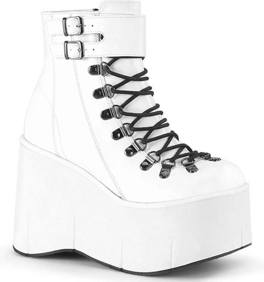 Demonia Plateau Laarzen 42 Shoes KERA 21 Wit - Foto 1