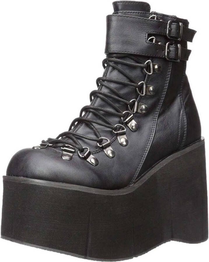 DemoniaCult KERA-21 Plateau Laarzen 38 Shoes Zwart - Foto 1