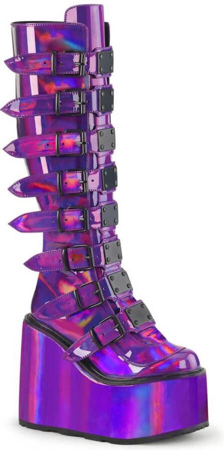 DemoniaCult SWING-815 Plateau Laarzen 40 Shoes Paars - Foto 1