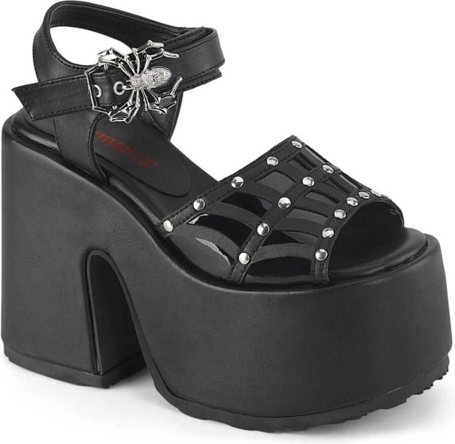 DemoniaCult CAMEL-17 Plateau Sandaal 37 Shoes Zwart - Foto 1