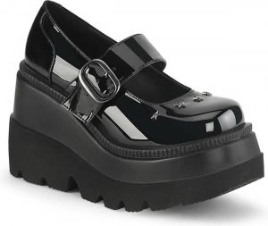 Demonia Sleehakken 39 Shoes SHAKER 23 Zwart