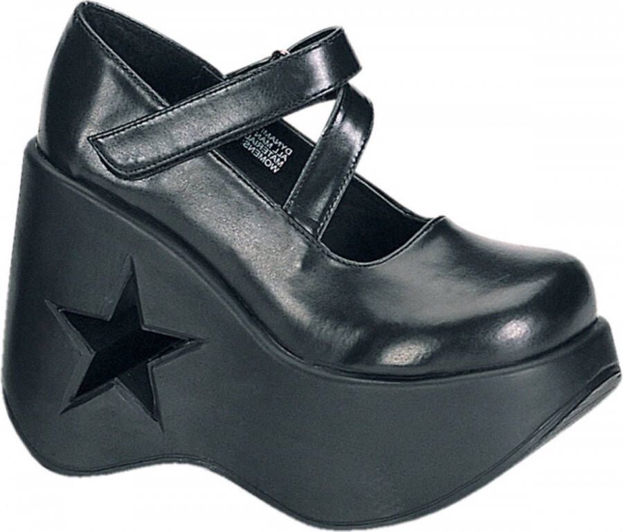 Demonia Sleehakken 41 Shoes DYNAMITE 03 Zwart