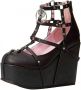 DemoniaCult POISON-25-1 Sleehakken 38 Shoes Zwart - Thumbnail 2