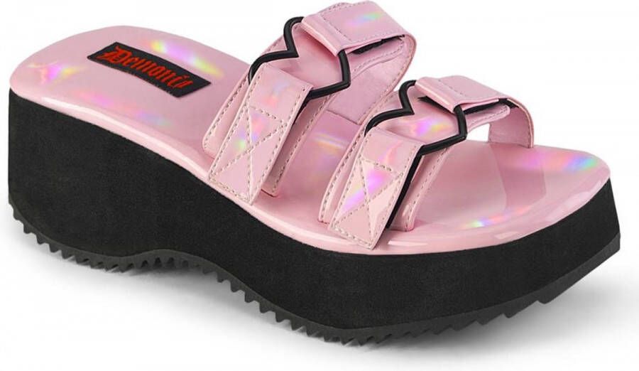 Demonia Slippers 38 Shoes FLIP 12 Roze