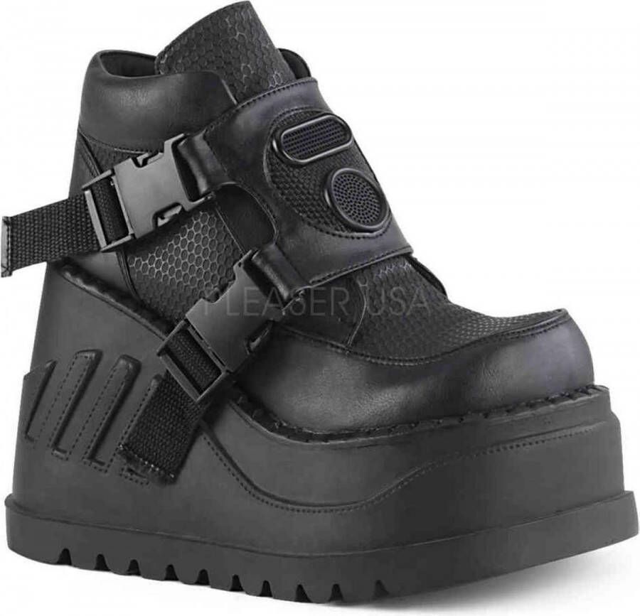 DemoniaCult Demonia Sneakers STOMP-15 Zwart