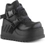 DemoniaCult Demonia Sneakers STOMP-15 Zwart - Thumbnail 2