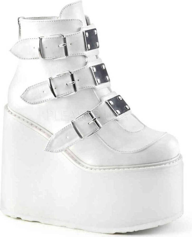 Demonia 5 = | SWING 105 | 5 1 2 PF Ankle Boot w 3 Buckle Straps Back Zip - Foto 1