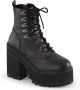 DemoniaCult ASSAULT-100 Plateau Laarzen 41 Shoes Zwart - Thumbnail 2