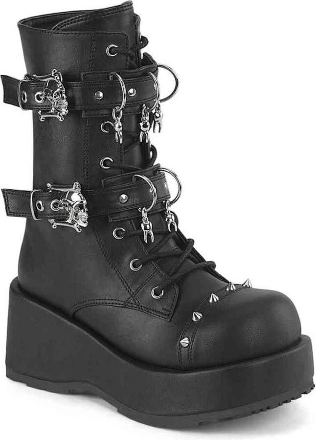 DemoniaCult CUBBY-54 Plateau Laarzen 37 Shoes Zwart