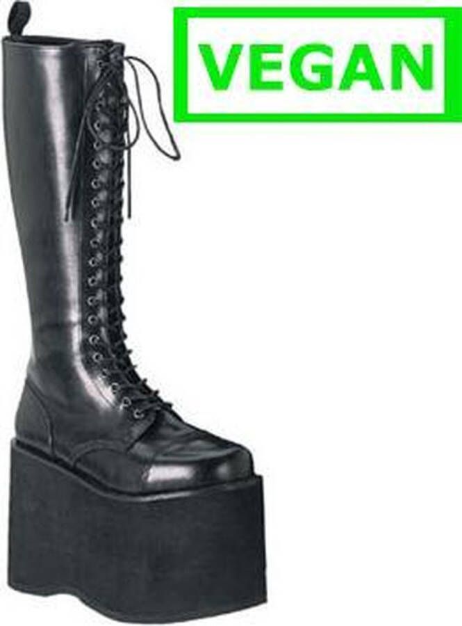 DemoniaCult MEGA-602 Plateau Laarzen 38 Shoes Zwart