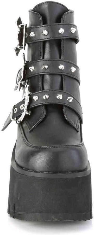 DemoniaCult ASHES-55 Plateau Laarzen 40 Shoes Zwart - Foto 4