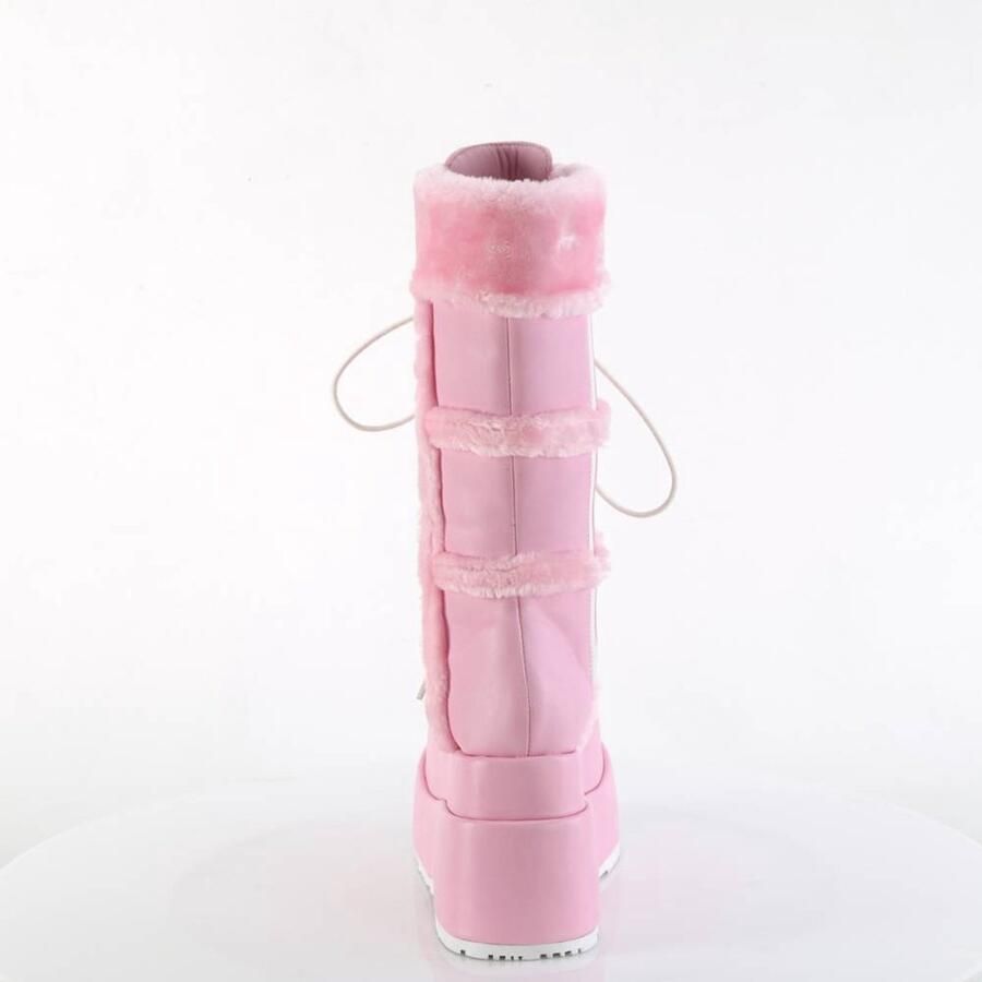 DemoniaCult BEAR-202 Plateau Laarzen 42 Shoes Roze - Foto 4