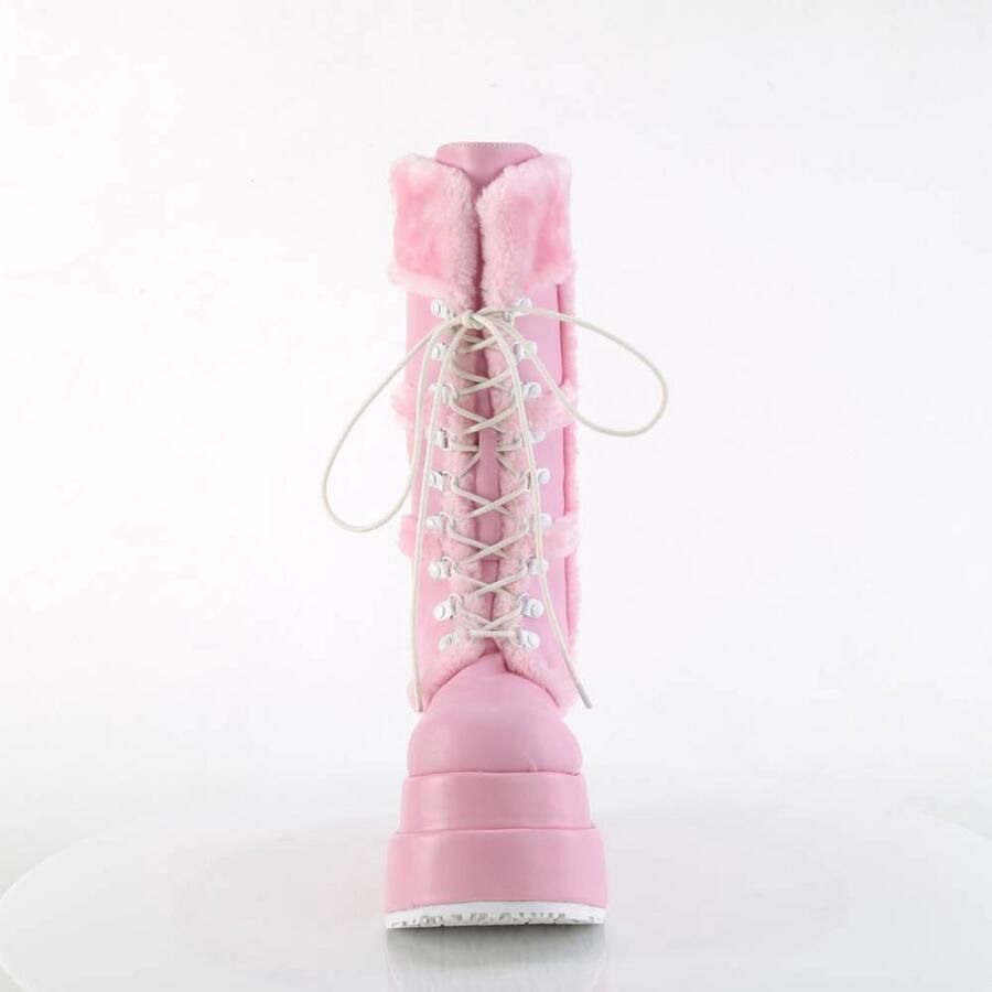 DemoniaCult BEAR-202 Plateau Laarzen 42 Shoes Roze - Foto 2