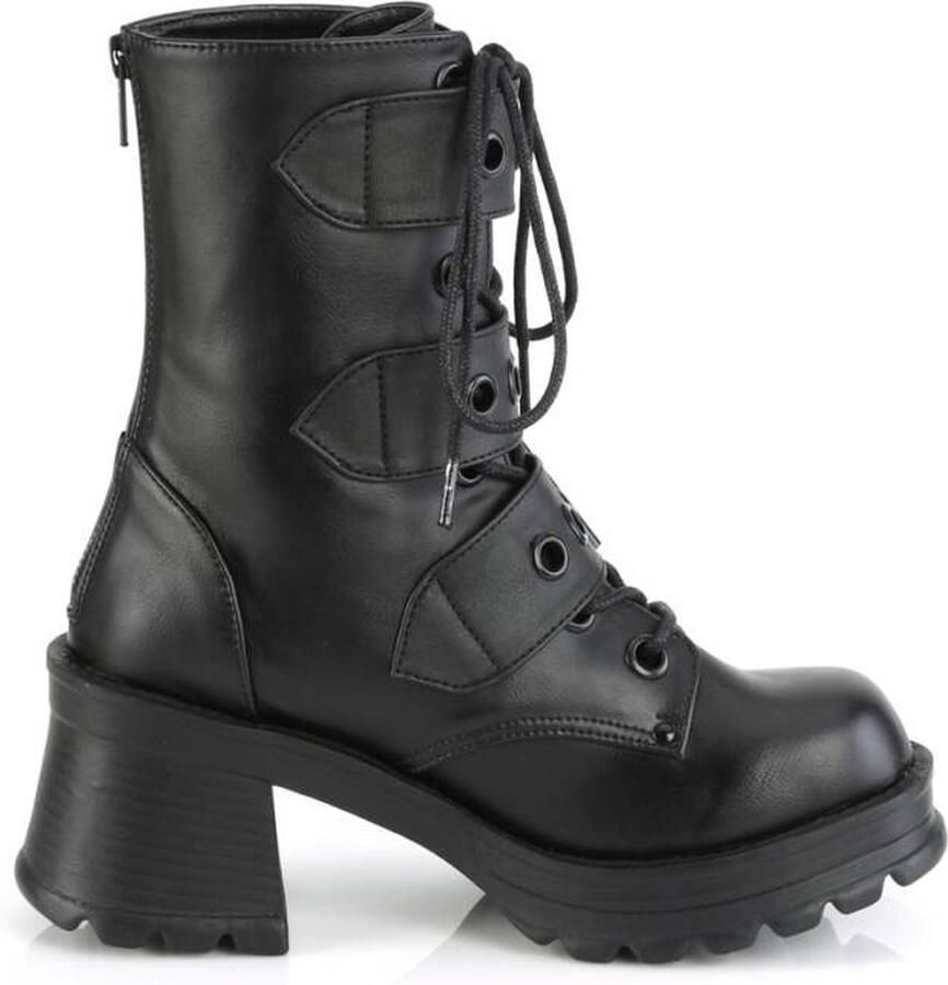 DemoniaCult BRATTY-118 Enkellaars 38 Shoes Zwart