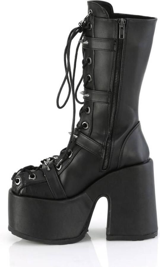 DemoniaCult CAMEL-115 Plateau Laarzen 42 Shoes Zwart - Foto 3