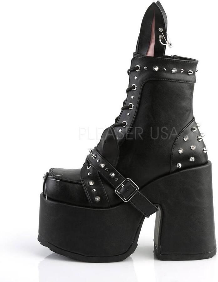 DemoniaCult CAMEL-202 Plateau Laarzen 38 Shoes Zwart - Foto 3