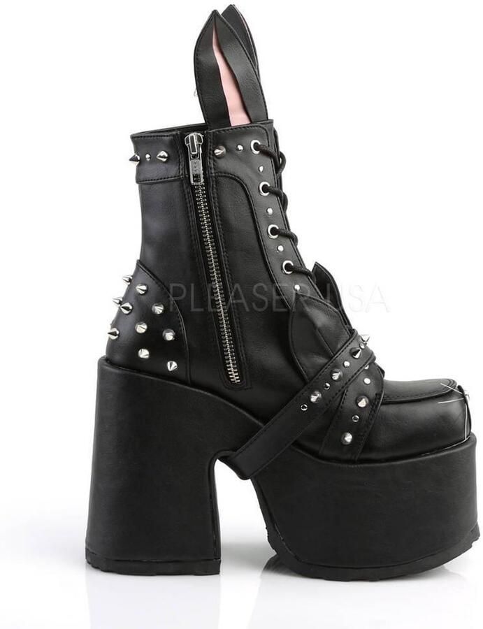 DemoniaCult CAMEL-202 Plateau Laarzen 38 Shoes Zwart - Foto 4