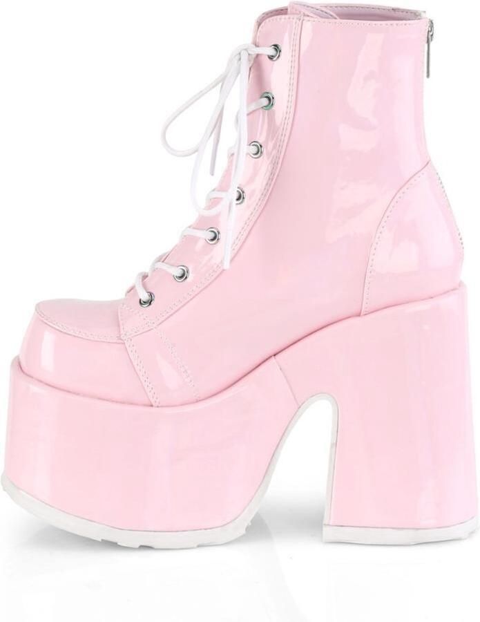 DemoniaCult CAMEL-203 Plateau Laarzen 37 Shoes Roze