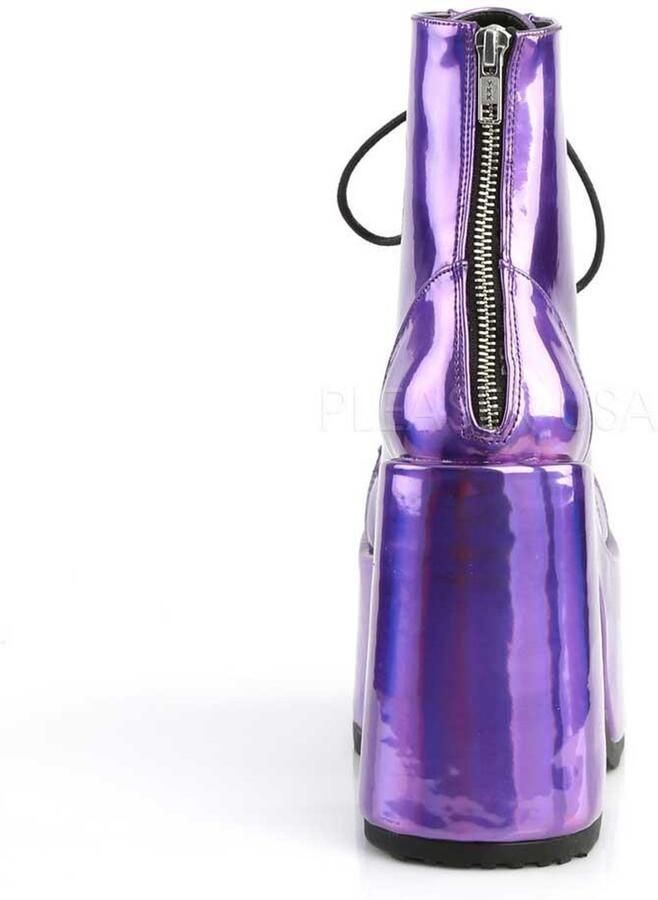 DemoniaCult CAMEL-203 Plateau Laarzen 41 Shoes Paars - Foto 4