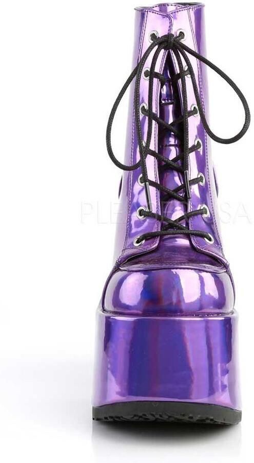 DemoniaCult CAMEL-203 Plateau Laarzen 41 Shoes Paars - Foto 5
