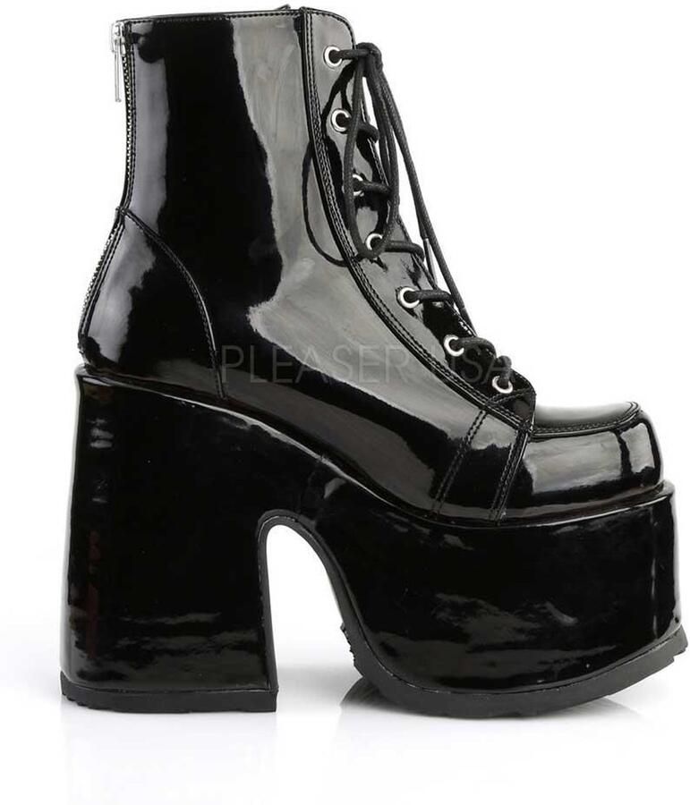 DemoniaCult CAMEL-203 Plateau Laarzen 41 Shoes Zwart - Foto 2