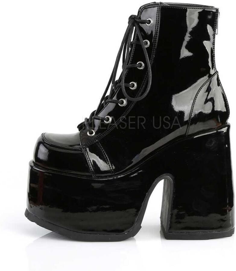 DemoniaCult CAMEL-203 Plateau Laarzen 37 Shoes Zwart