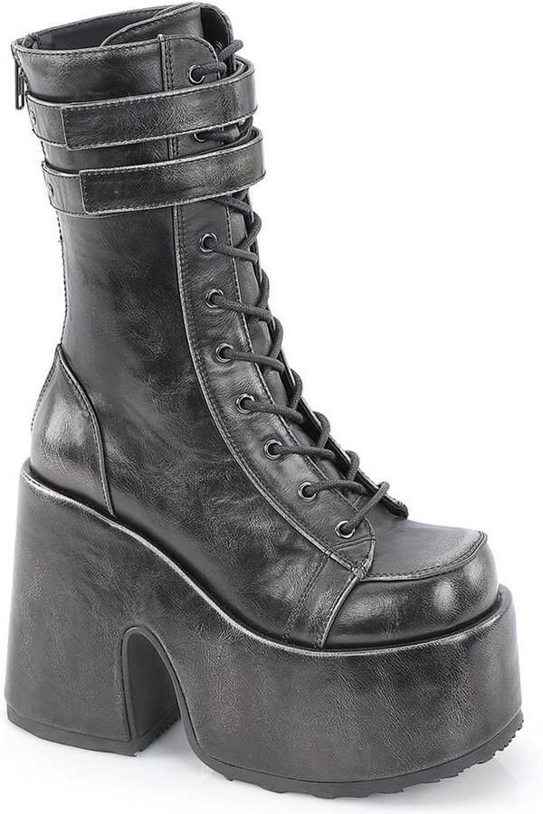DemoniaCult CAMEL250 Plateau Laarzen 41 Shoes Grijs