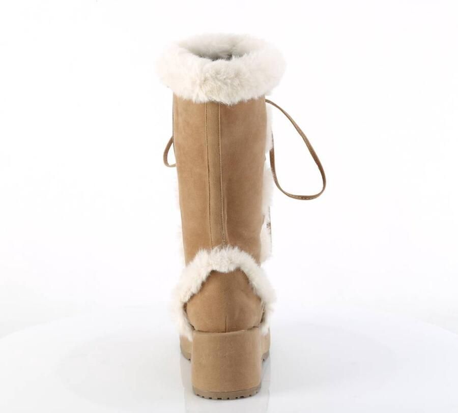 DemoniaCult CUBBY-311 Plateau Laarzen 41 Shoes Creme - Foto 5