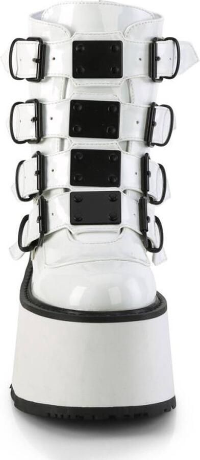 DemoniaCult DAMNED-105 Plateau Laarzen 39 Shoes Wit - Foto 5