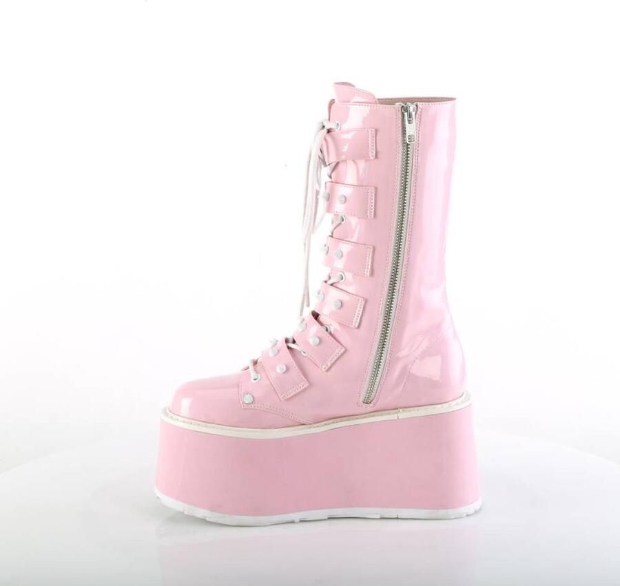 DemoniaCult DAMNED-225 Plateau Laarzen 37 Shoes Roze