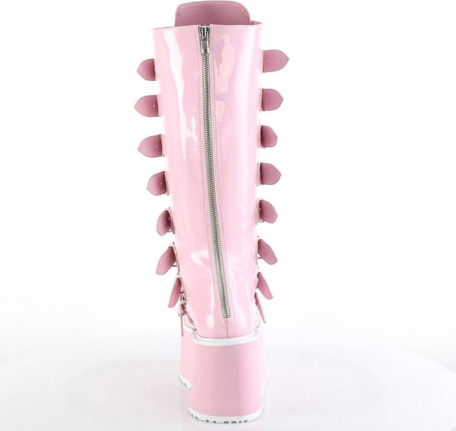 DemoniaCult DAMNED-318 Plateau Laarzen 38 Shoes Roze - Foto 4