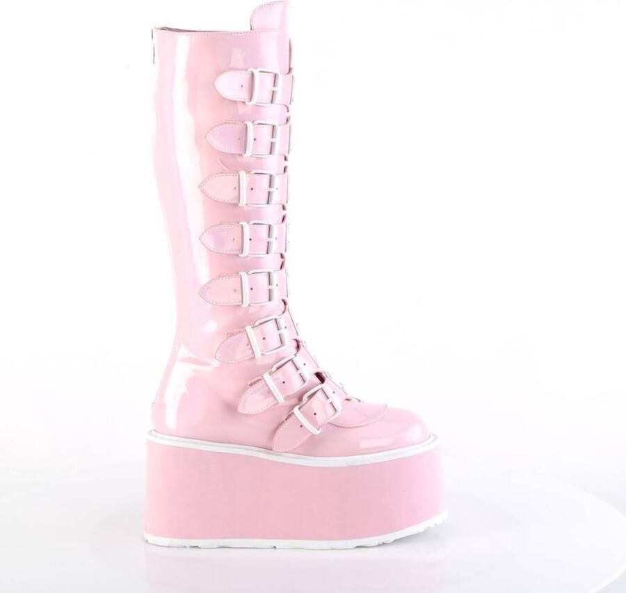 DemoniaCult DAMNED-318 Plateau Laarzen 38 Shoes Roze - Foto 3