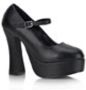 DemoniaCult DOLLY-50 Hoge hakken 40 Shoes Zwart - Thumbnail 2