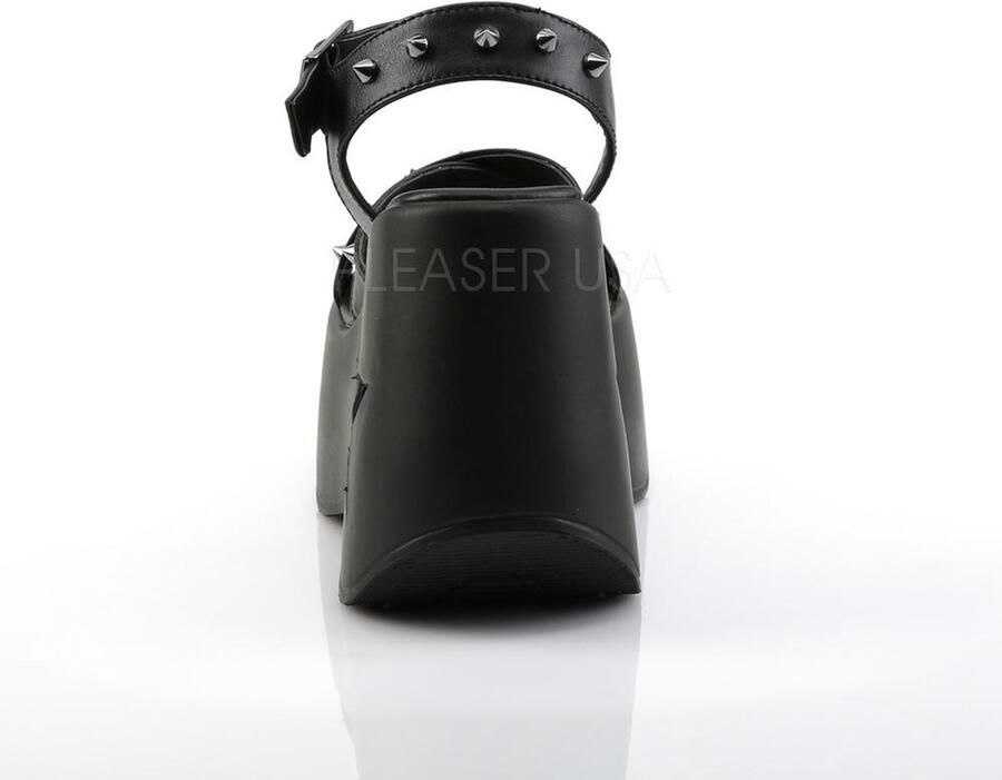 DemoniaCult DYNAMITE-02 Plateau Sandaal 42 Shoes Zwart - Foto 4