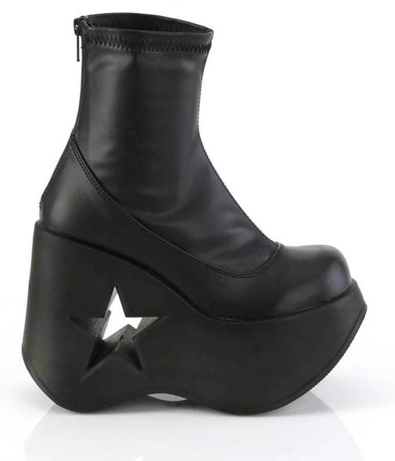 DemoniaCult DYNAMITE-100 Plateau Laarzen 39 Shoes Zwart - Foto 3