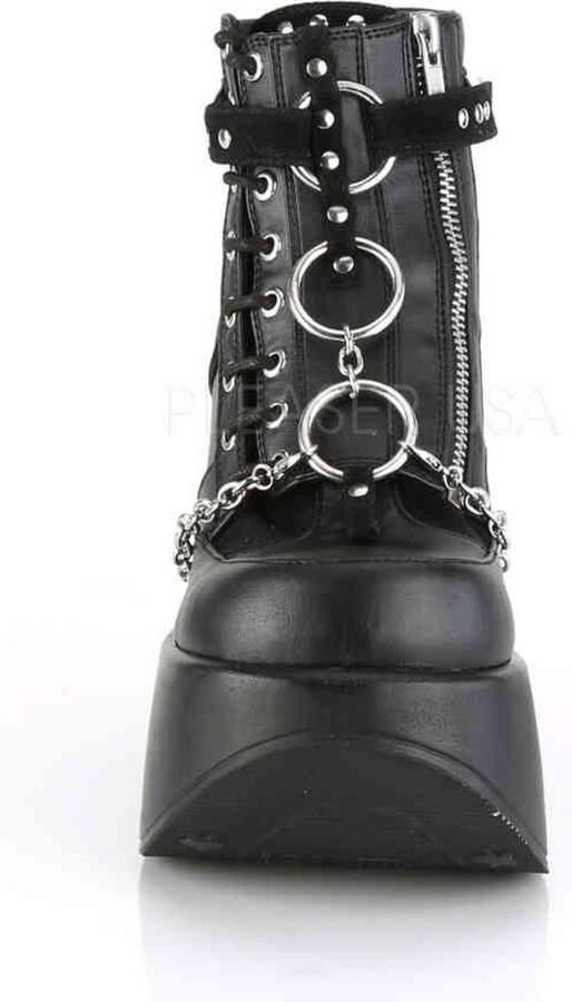 DemoniaCult DYNAMITE-101 Plateau Laarzen 42 Shoes Zwart Multicolours - Foto 3