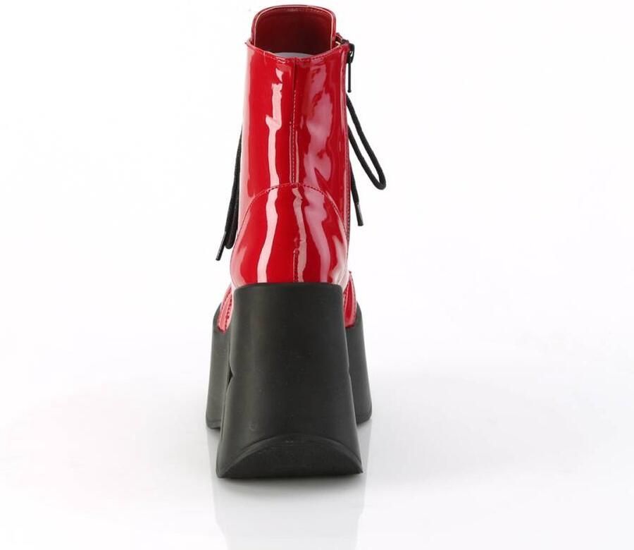 DemoniaCult DYNAMITE-106 Plateau Laarzen 41 Shoes Rood Zwart - Foto 5