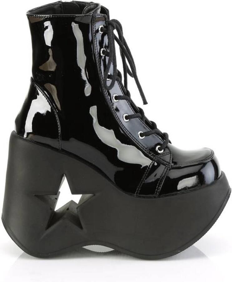 DemoniaCult DYNAMITE-106 Plateau Laarzen 38 Shoes Zwart - Foto 3